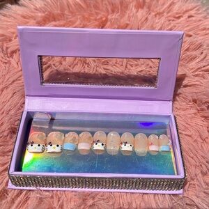 Y2K hello kitty press ons